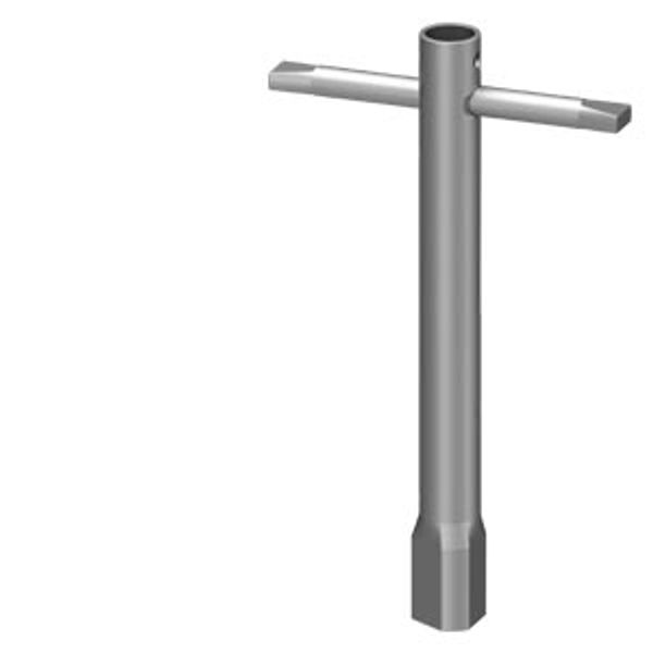 three-square socket wrench, accesso... image 1