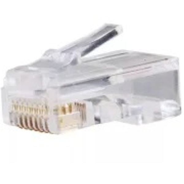 Connector plugin RJ45 8/8 transp. image 1