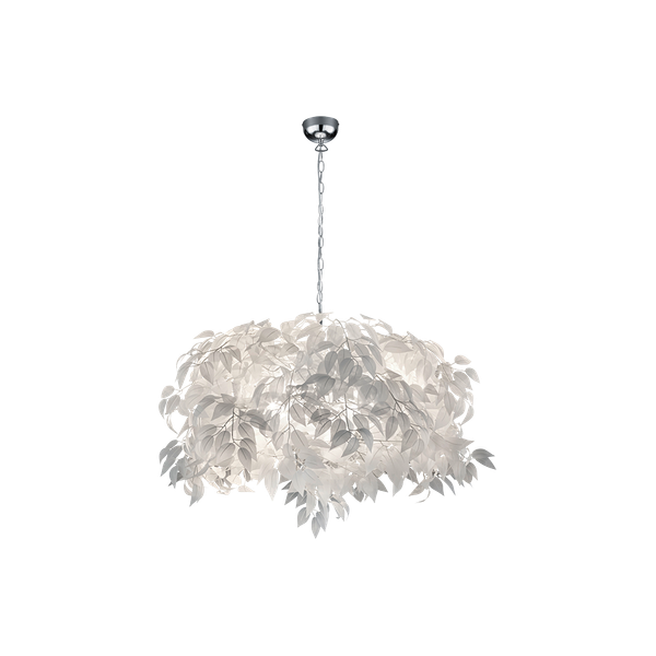 Leavy pendant 70 cm 4xE14 white image 1