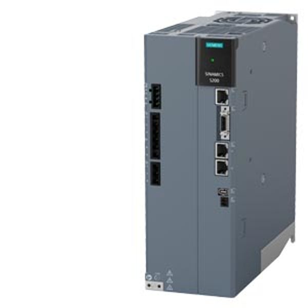 SINAMICS S200, with PROFINET Input voltage: 380-480 V 3AC; -15%/+10%; 11A; 50/60Hz; Output voltage: 0-inpu image 1