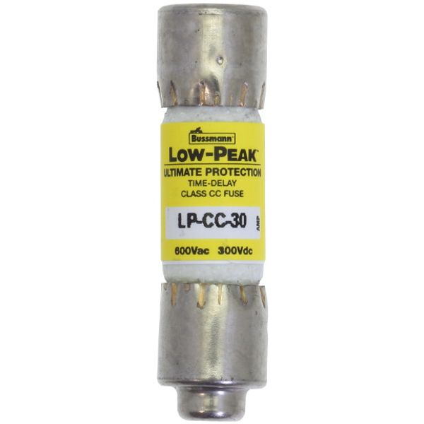 Fuse-link, LV, 30 A, AC 600 V, 10 x 38 mm, CC, UL, time-delay, rejection-type image 1