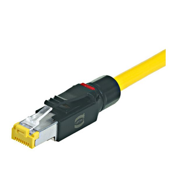 Field Installable RJ45 Plug Shielded Cat.6a 10G straight image 1