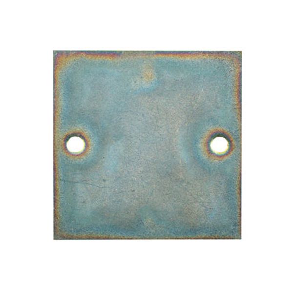Cover (industrial connector), metal, Colour: Natural, Size: 1 image 1