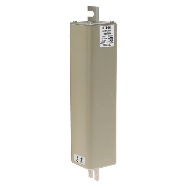 Fuse-link, high speed, 230 A, AC 4500 V, size 3, 76 x 90 x 149 mm, aR, DIN, IEC, single indicator image 7