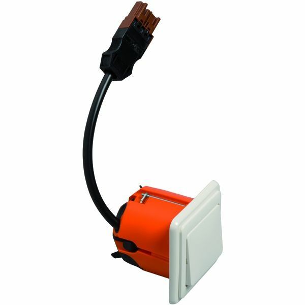 Socketline Connect DLD Geräte-Kombi,STANDARD Basis reinweiß image 1