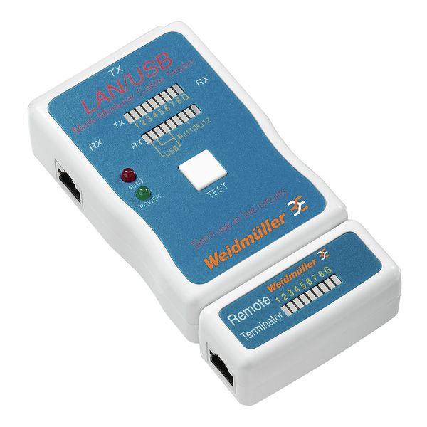 Continuity tester for cable, Type of connection: RJ45, USB A, USB B, B image 1