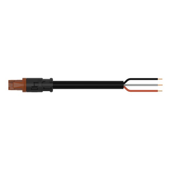 pre-assembled adapter cable Eca Socket/plug MIDI brown image 2
