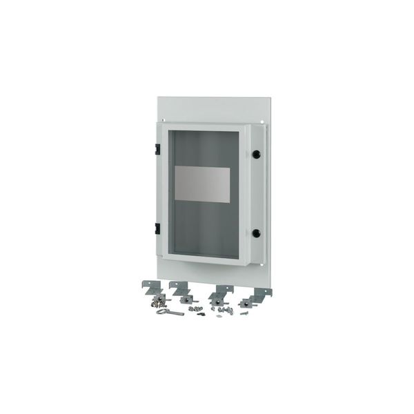 Front plate, NZM4, 4p, fixed, W=425mm, IP55, grey image 5