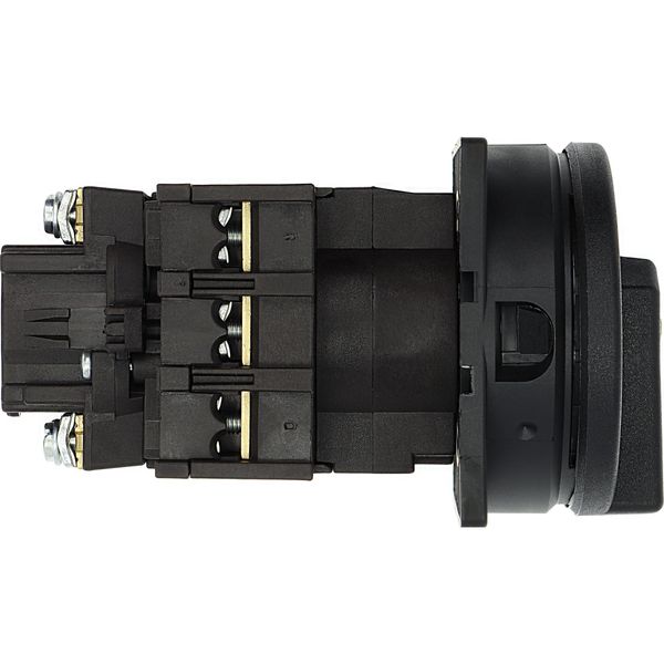 Main switch, P1, 32 A, flush mounting, 3 pole, STOP function, With black rotary handle and locking ring, Lockable in the 0 (Off) position image 35