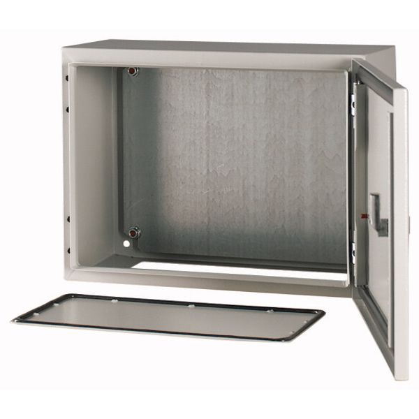 Wall enclosure with mounting plate, HxWxD=300x400x200mm image 3