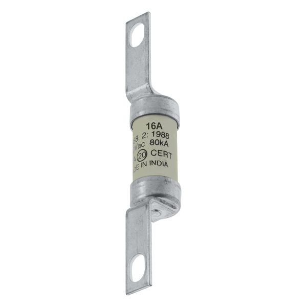 Fuse-link, low voltage, 16 A, AC 550 V, BS88/A2, 14 x 85 mm, gL/gG, BS image 11