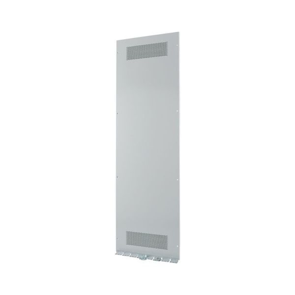 Front plate (section high), ventilated, W=600mm, IP31, grey image 4