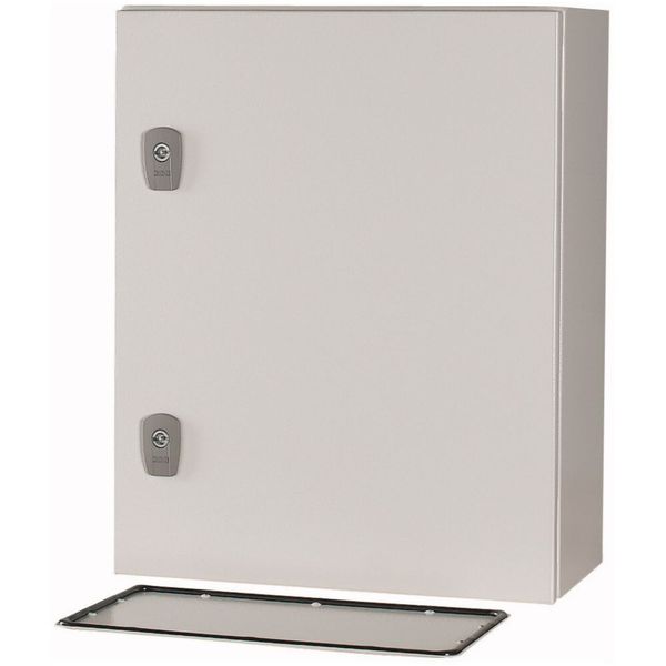 Wall enclosure with mounting plate, HxWxD=500x400x200mm image 10