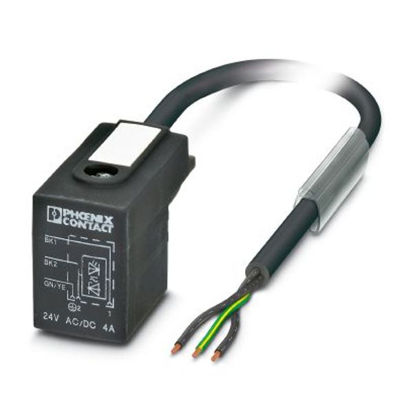 SAC-3P- 5,0-PUR/BI-1L-Z - Sensor/actuator cable image 2