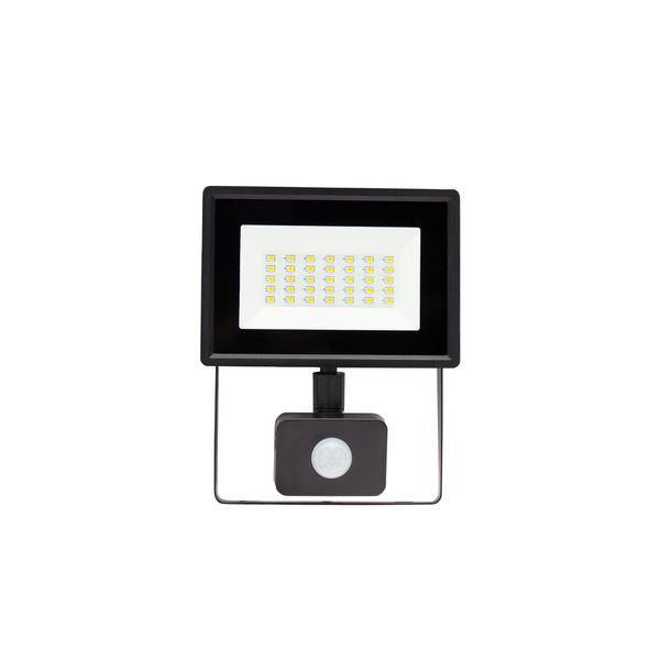 NOCTIS LUX 3 FLOODLIGHT 20W NW 230V IP44 120x170x53mm BLACK with PIR sensor image 12