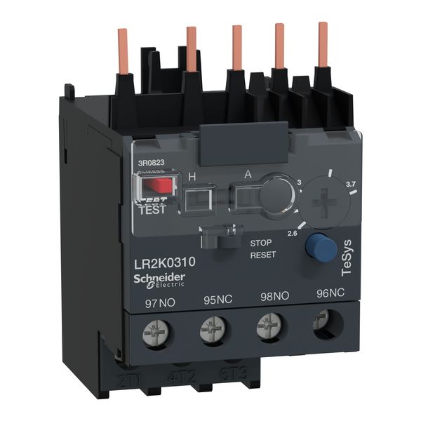 TeSys K - differential thermal overload relays -2.6...3.7 A - class 10A image 3