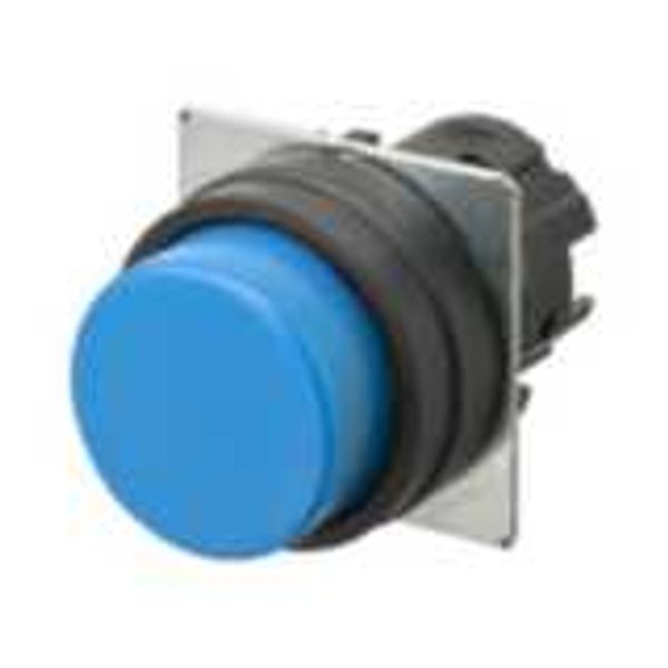 Pushbutton A22NZ Ø22, bezel plastic, PROJECTED, Alternate, CAP COLOR O image 1