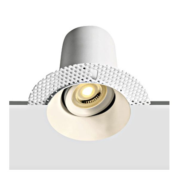 Pao Dark Light LED recessed spot 10W 100-240V GU10 white image 1