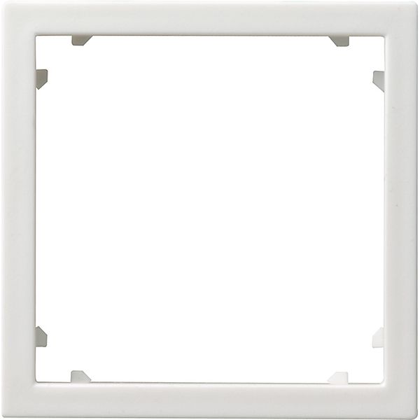 adapter fr. square 45 x 45 mm System 55 p.white m image 1