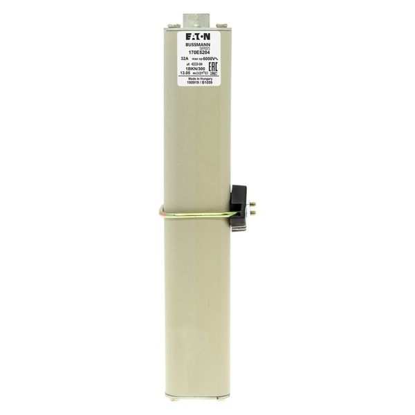 Fuse-link, high speed, 32 A, AC 6 kV, size 1, 65 x 70 x 300 mm, aR, IEC, with indicator image 13