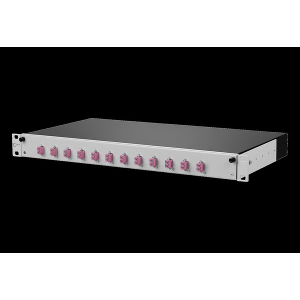 OpDAT slide patch panel splice 12xLC-D OM4 image 2