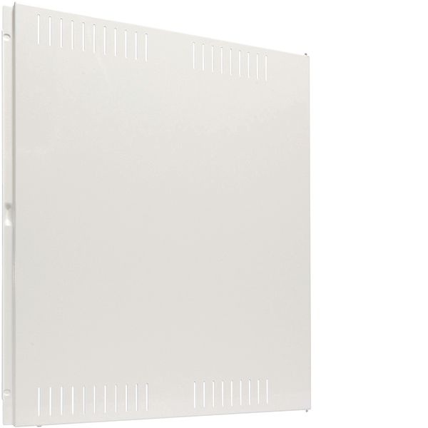 Door, univers, left, slotted, RAL 9010, for enclosure IP3X 650x1050mm image 1