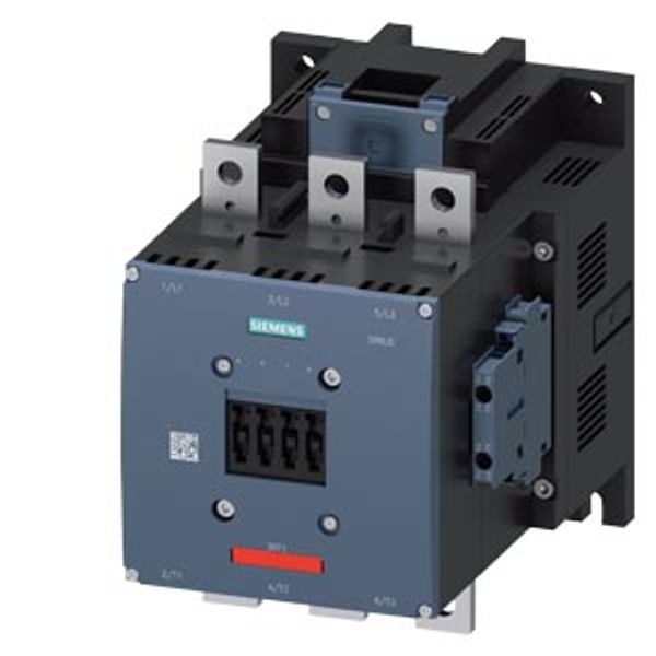 power contactor, AC-3e/AC-3 400 A, 200 kW / 400 V AC (50-60 Hz) / DC image 1