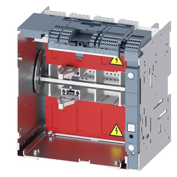 Guide frame for 3WL10 - 4-pole, CuAl cable connection, for cable lugs image 1