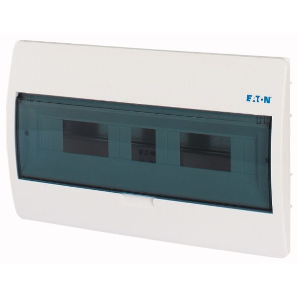 ECO Compact distribution board, flush mounting, 1-rows, 18 MU, IP40 image 1