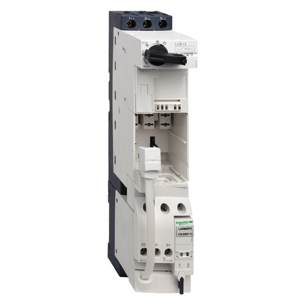 Reversing power base, TeSys Ultra, 3P, 12A/690V, coil 48-72V AC/DC, without control terminals image 1