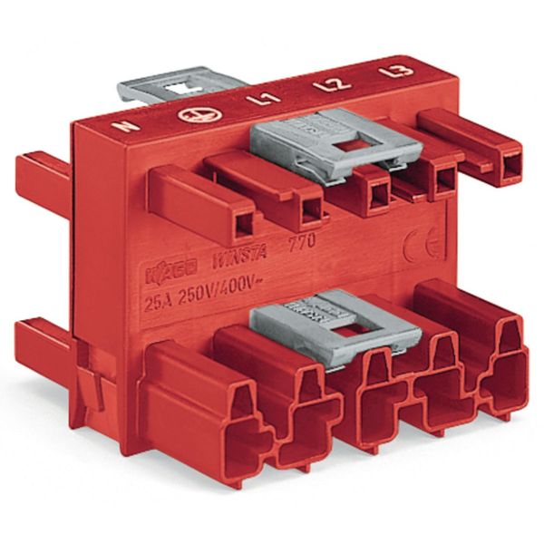 3-way distribution connector 5-pole Cod. P red image 1