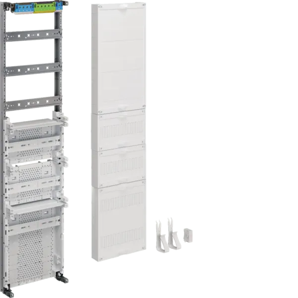 Distribution panel, univers Z, height 1050 mm, 3 rows, 1 panel, with RfZ and APZ below image 1