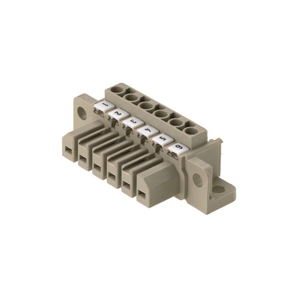 PCB plug-in connector (wire connection), 7.00 mm, Number of poles: 6,  image 1