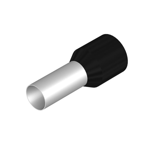 Wire end ferrule, Standard, 25 mm², Stripping length: 18 mm, black image 1