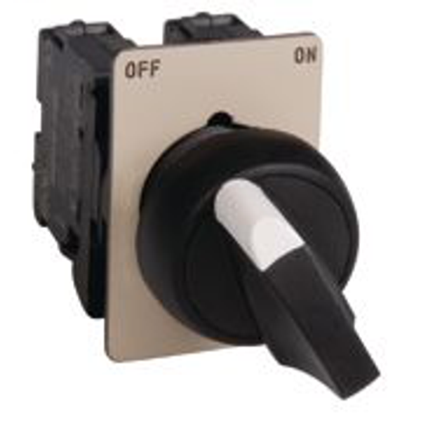 Allen-Bradley 198-MT1 IEC Selector Switch, Hand-Off-Auto, For Bulletins 105, 106, 109, 112, 113, Metal Hinged and Lift-Off Cover Enclosures image 1