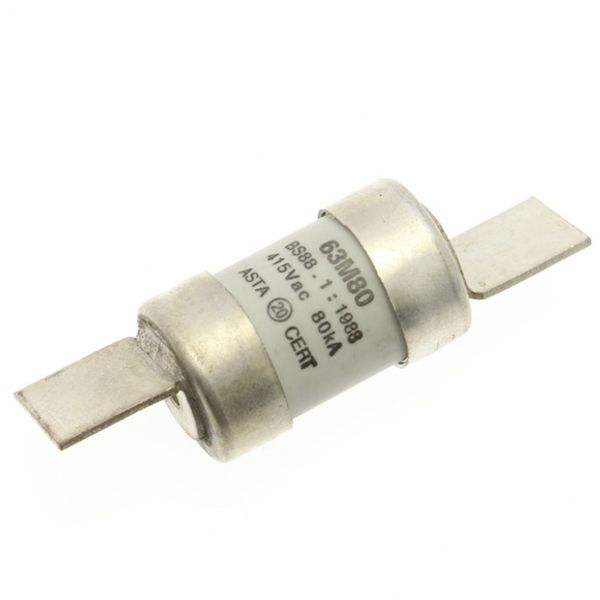 Fuse-link, low voltage, AC 415 V, BS88/F2, 21 x 68 mm, gM, BS image 3