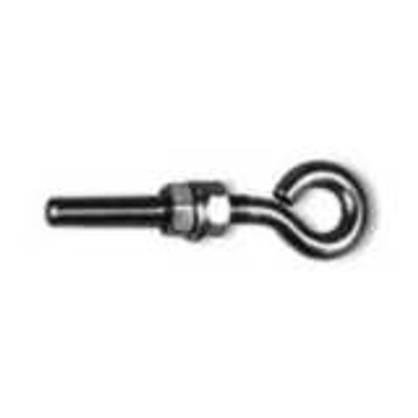 Safety rope pull E-stop switch accessory, eye bolt stainless steel, 8 image 1