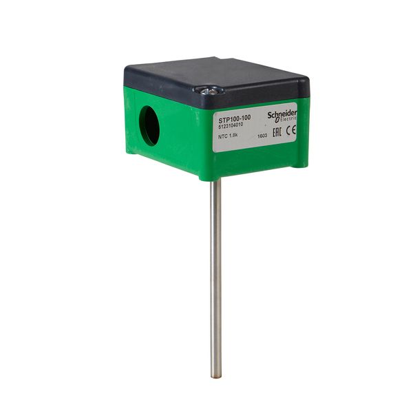 STP Series immersion temperature sensor, STP300-200 0/100, pipe, 200 mm probe, 2-Wire, 0-100 °C, accuracy 0.4% image 1