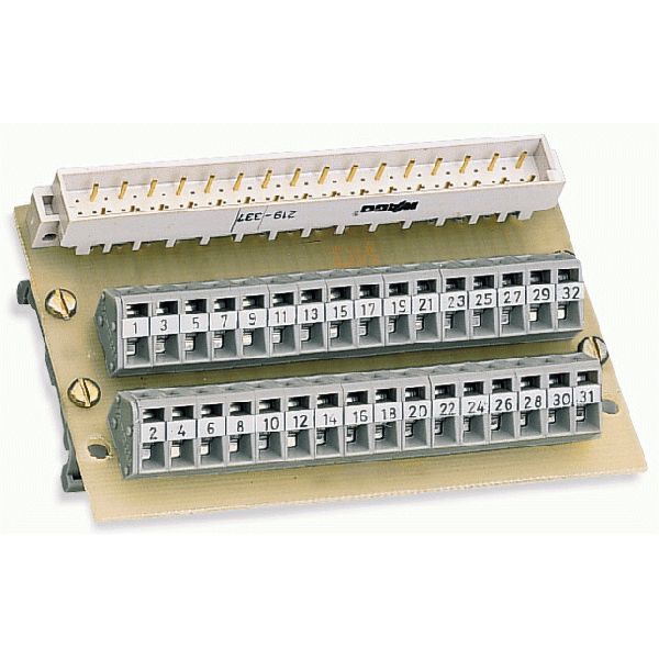 Interface module Pluggable connector per DIN 41612 64-pole image 1