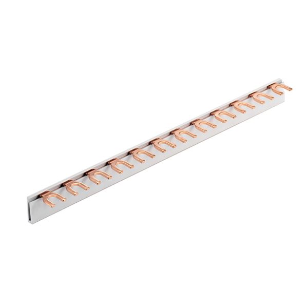 Busbar 1P, 54-mod. 10mm2, Fork-type image 2