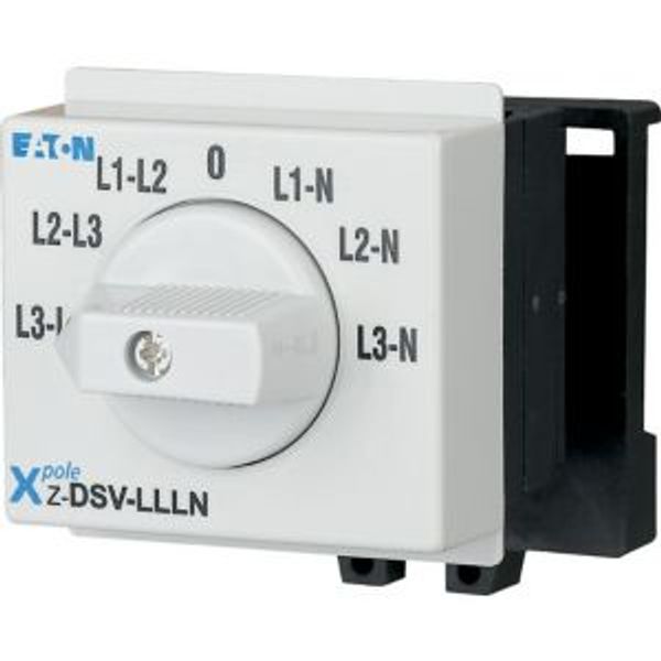 Rotary switches, L+N voltmeter, L1 - N3... image 2