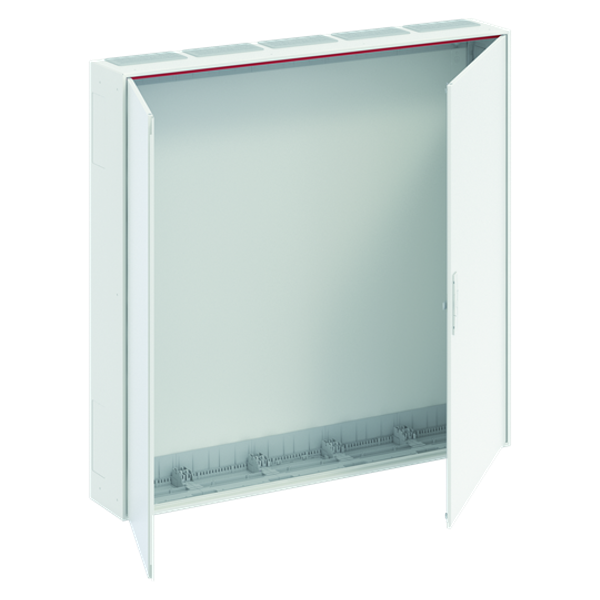 B19 ComfortLine B Wall-mounting cabinet, Surface mounted/recessed mounted/partially recessed mounted, 108 SU, Grounded (Class I), IP44, Field Width: 1, Rows: 9, 1400 mm x 300 mm x 215 mm image 4