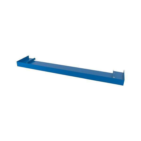 Branding strip, drain rail, W=1200mm, blue image 3