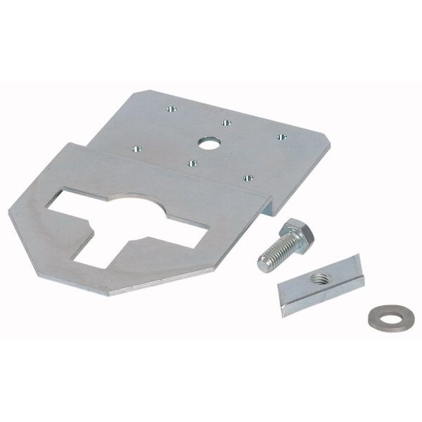 Wall fixing bracket for CI housing, T=12mm image 1
