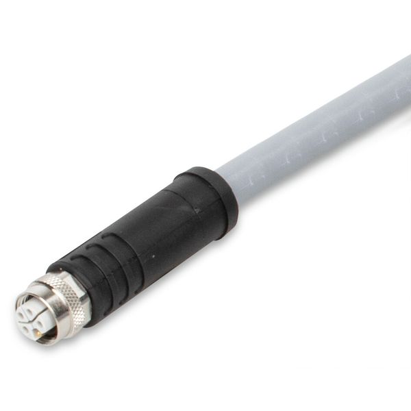 Sensor/Actuator cable M8 socket straight M8 plug angled image 2