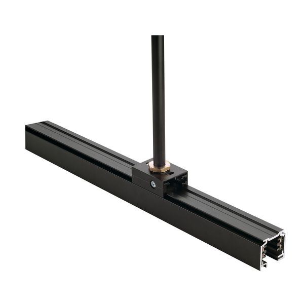 EUTRAC pendant clip for 3-phase track, black image 2