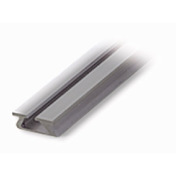 Aluminum carrier rail 1000 mm long 18 mm wide silver-colored image 3