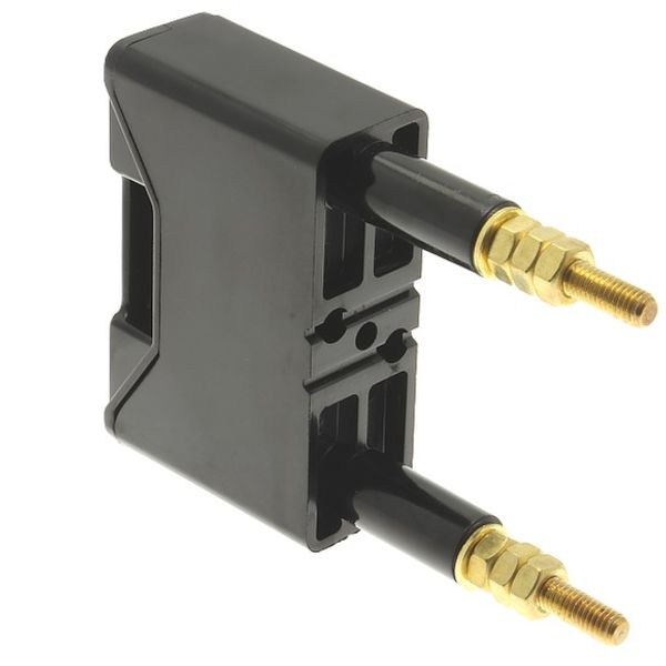 Fuse-holder, LV, 20 A, AC 690 V, BS88/A1, 1P, BS, back stud connected, black image 3