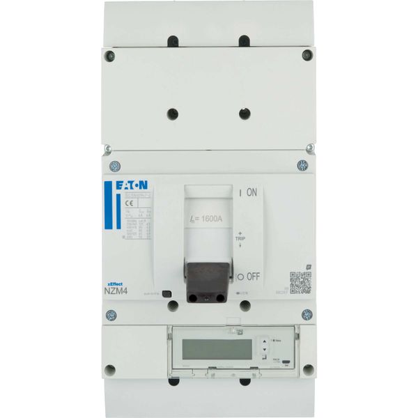 NZM4 PXR25 circuit breaker - integrated energy measurement class 1, 1600A, 3p, Screw terminal image 8