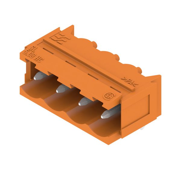 PCB plug-in connector (board connection), 5.08 mm, Number of poles: 4, image 3